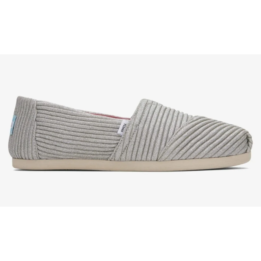 TOMS Alpargata Silver Glimmer